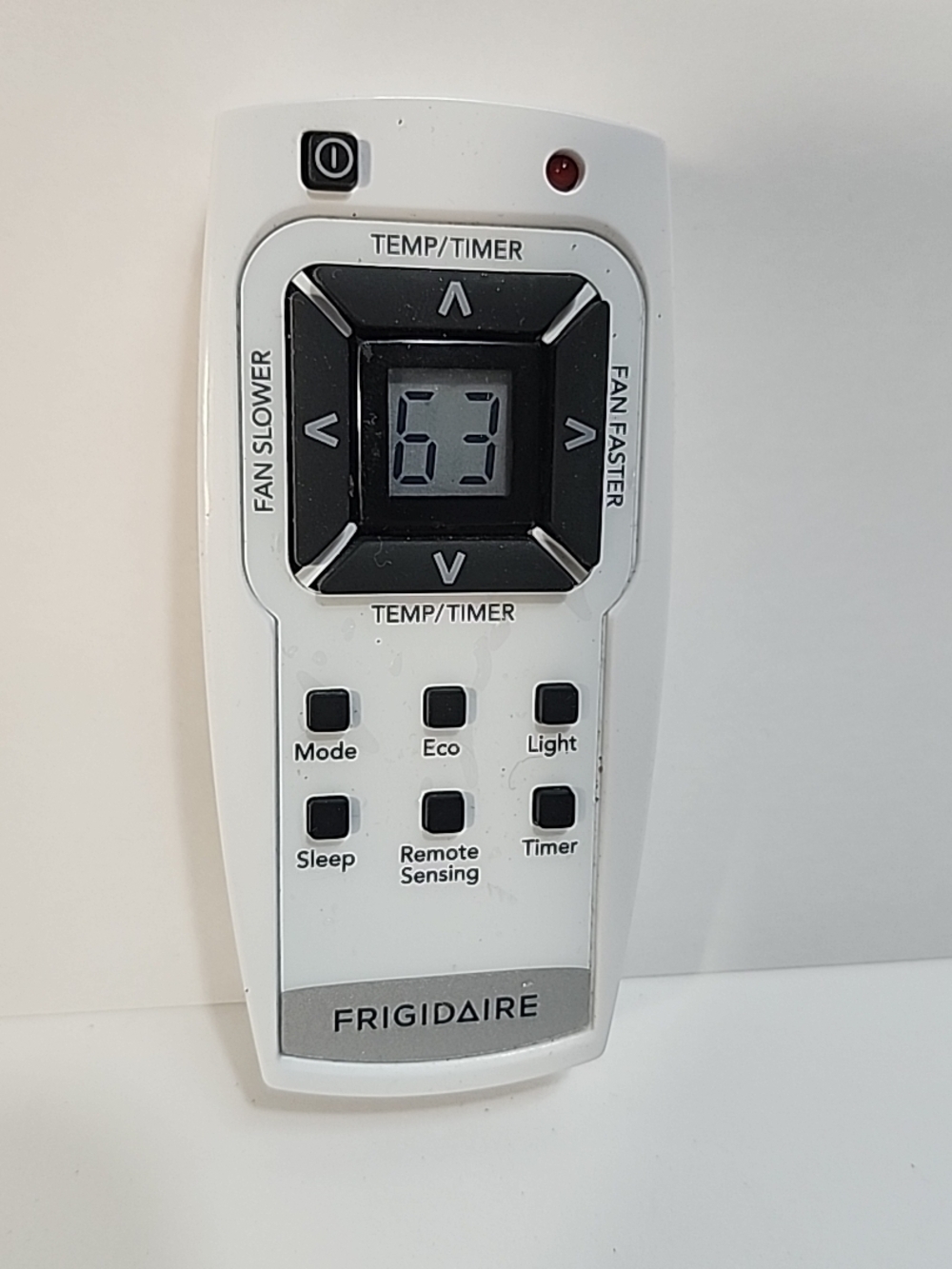 Frigidaire White Remote Control for HVAC - Digital Temp/Timer - Picture 2 of 7